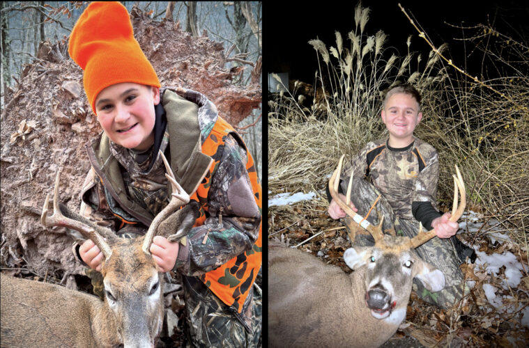 Twin brothers get first bucks